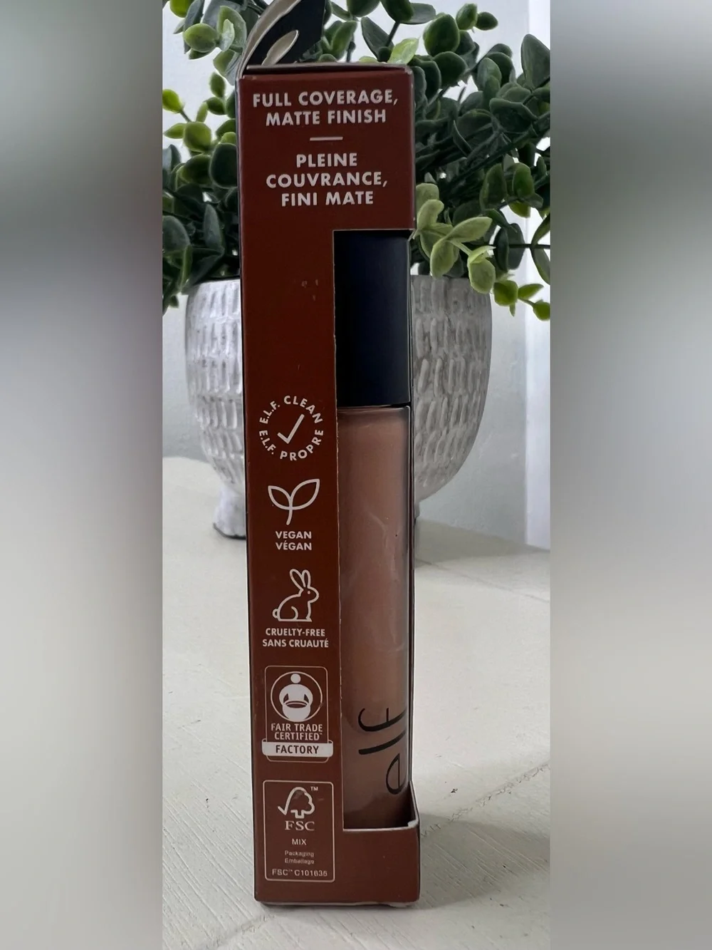 Brand New-e.l.f. 16HR Camo Concealer - Deep Cinnamon
